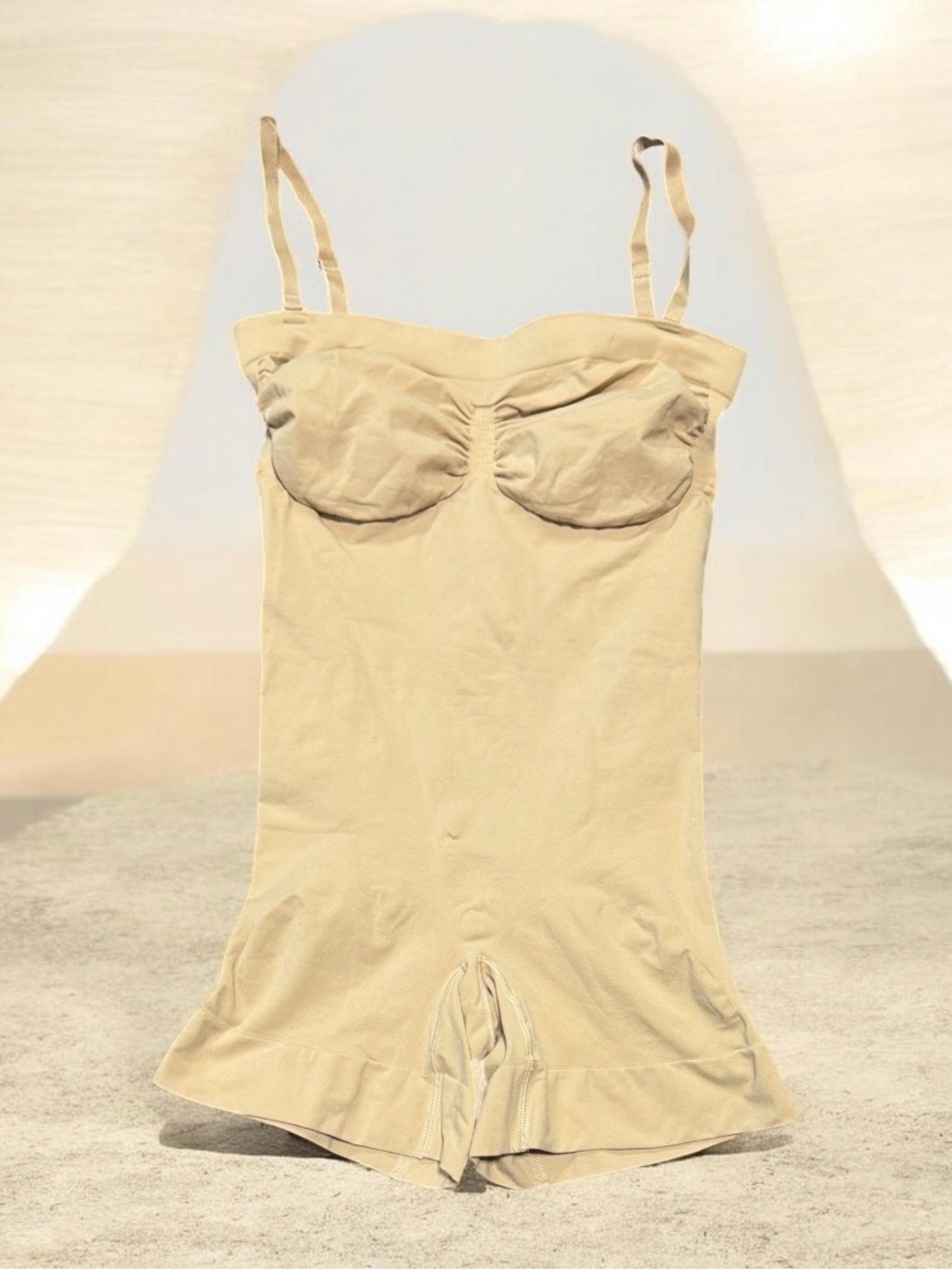 CYDREAM Nude Seamless High Compression Shapewear Bodysuit XL NEW